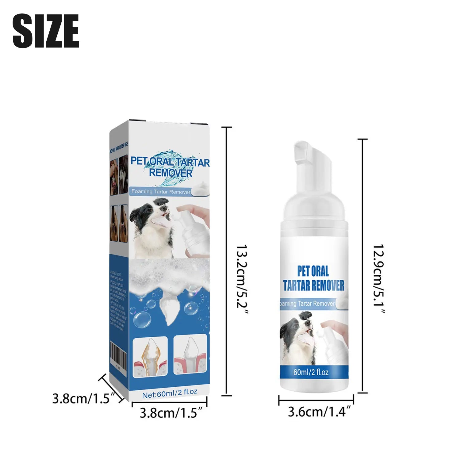 Truerelief PET Dog Oral Care Spray, Vet-Recommended Dog Oral Care Products, No-Brushing Solution for Fresh Breath, Plaque Soften & Tartar Reduction, Gum Redness & Infection Relief, Cleaner Teeth