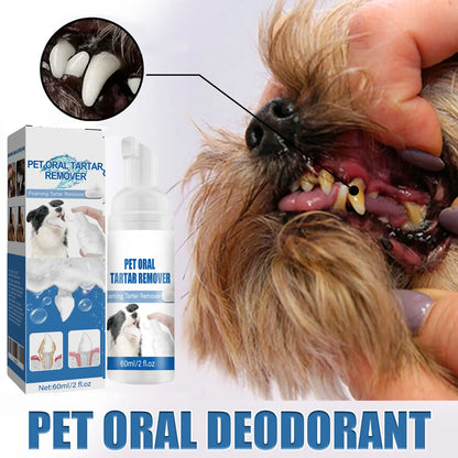 Truerelief PET Dog Oral Care Spray, Vet-Recommended Dog Oral Care Products, No-Brushing Solution for Fresh Breath, Plaque Soften & Tartar Reduction, Gum Redness & Infection Relief, Cleaner Teeth