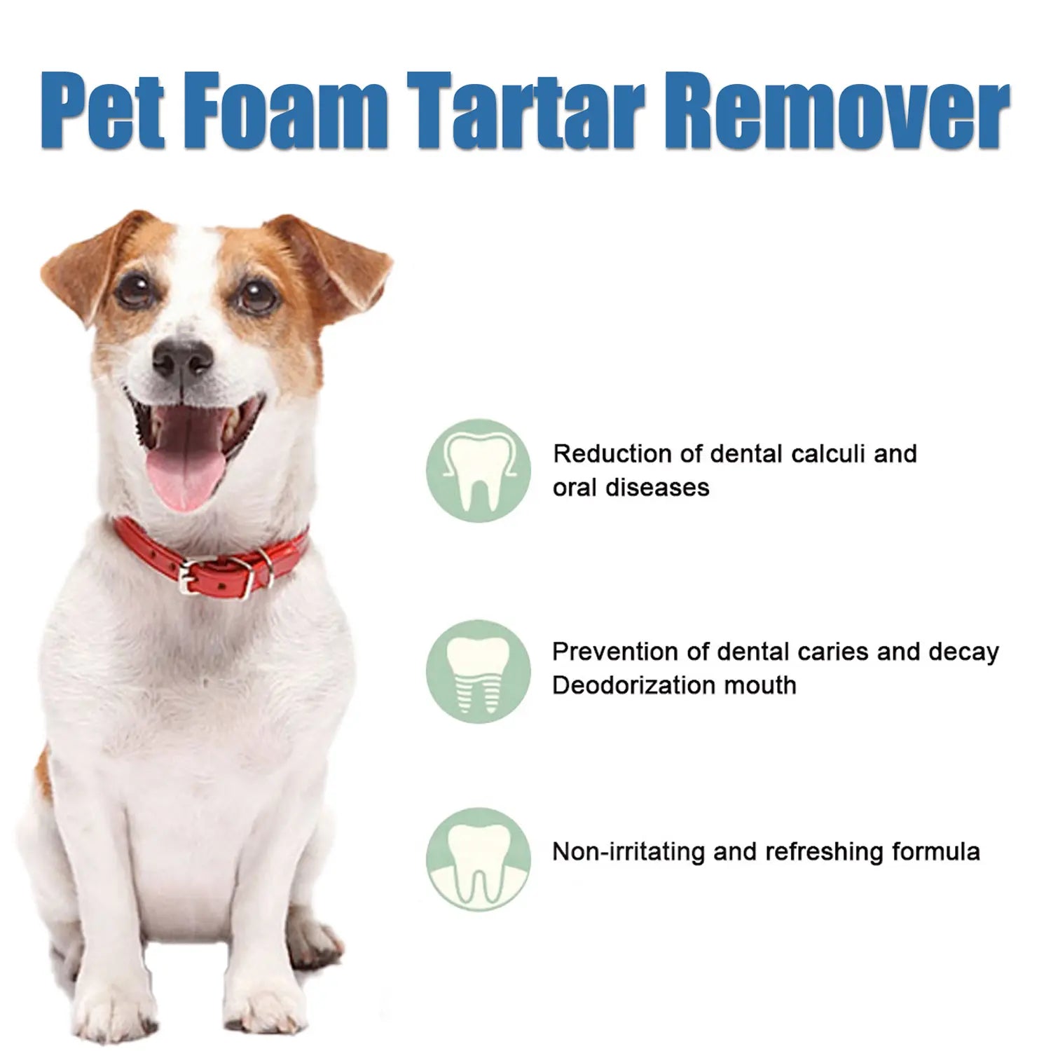 Truerelief PET Dog Oral Care Spray, Vet-Recommended Dog Oral Care Products, No-Brushing Solution for Fresh Breath, Plaque Soften & Tartar Reduction, Gum Redness & Infection Relief, Cleaner Teeth