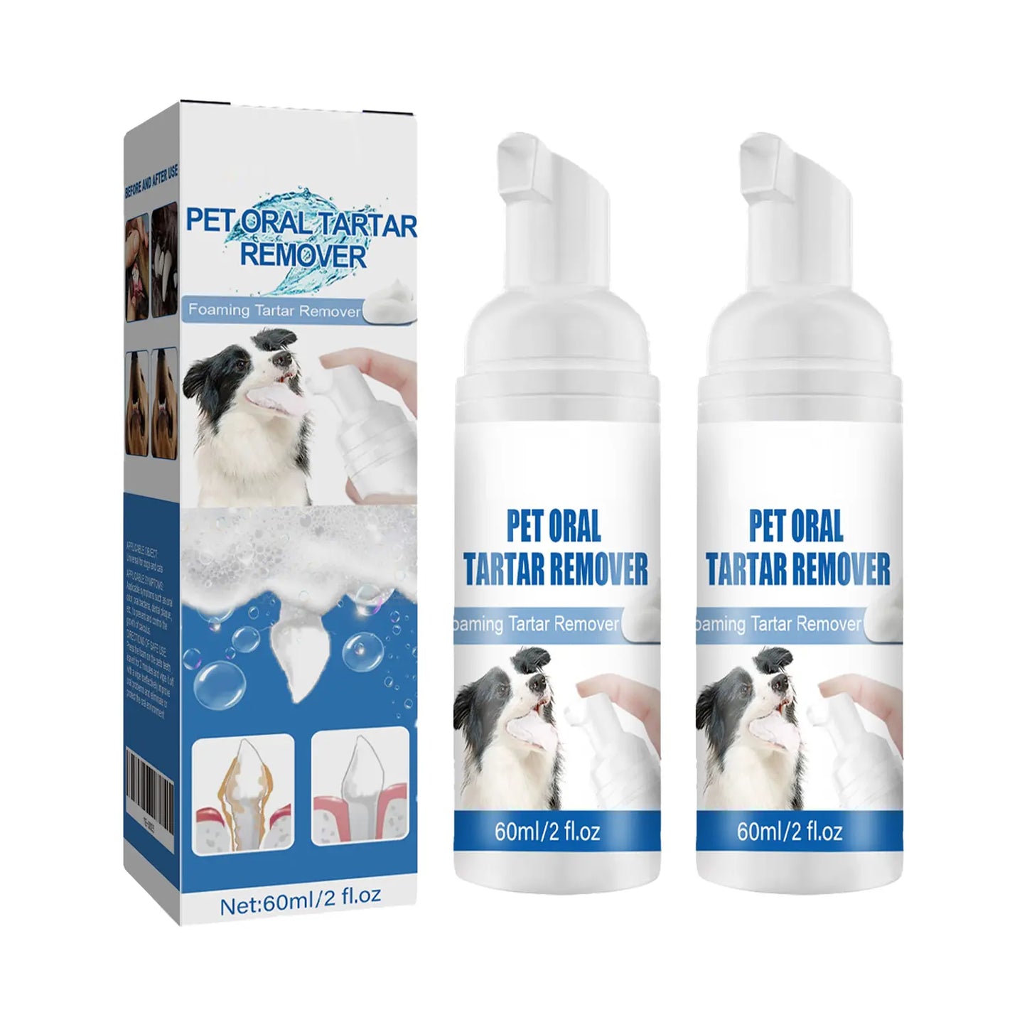 Truerelief PET Dog Oral Care Spray, Vet-Recommended Dog Oral Care Products, No-Brushing Solution for Fresh Breath, Plaque Soften & Tartar Reduction, Gum Redness & Infection Relief, Cleaner Teeth